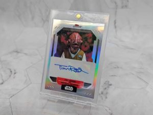 Topps Finest Star Wars Tim Rose as Admiral Ackbar Autograph Card - BP390993-13