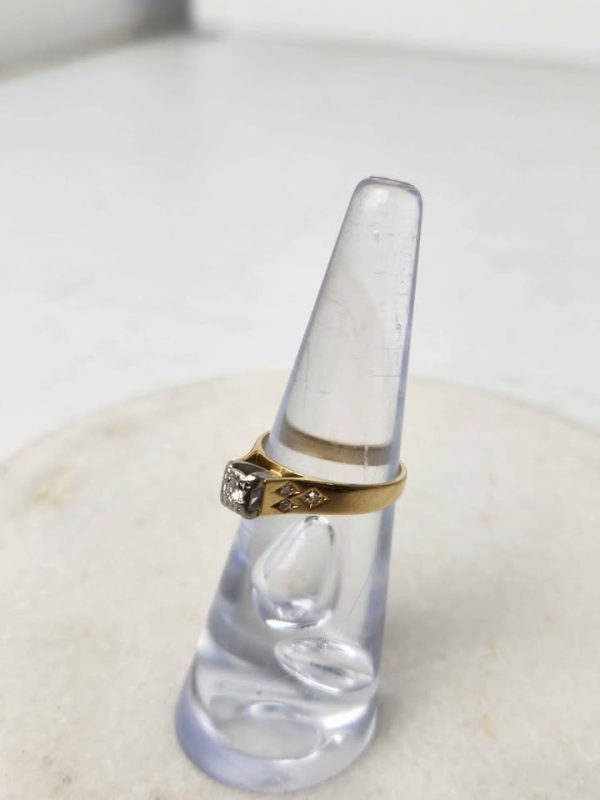LADIES 18CT YELLOW GOLD RING #GN389699 - Image 6