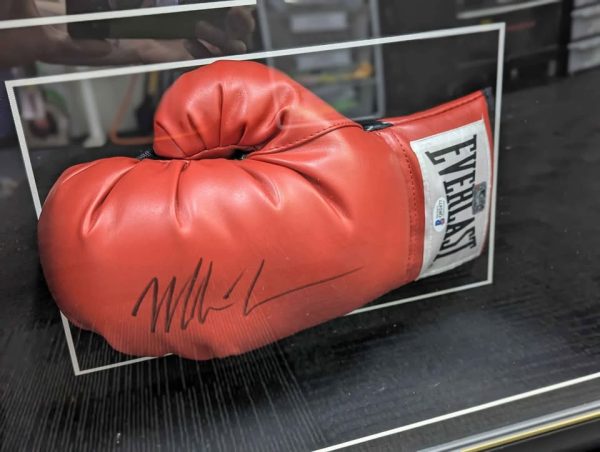 Framed Mike Tyson Autographed Glove Memorabilia - BP391464 - Image 4