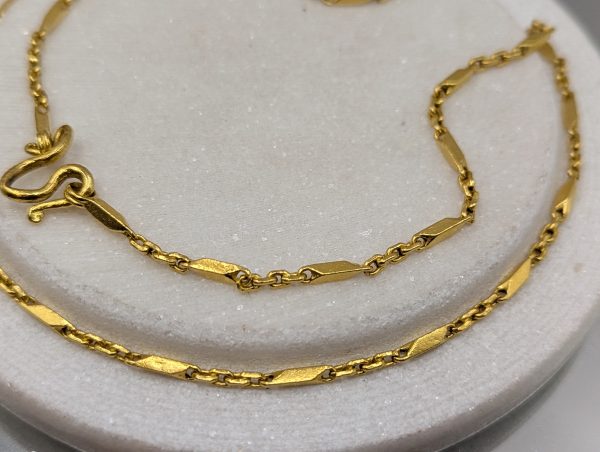 Unisex 23CT Yellow Gold Milano Rope Chain Necklace (27.8gms) - BP392914 - Image 5