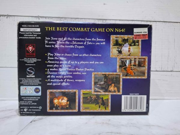 XENA WARRIO PRINCESS NINTENDO GAME *NO MANUAL* TW388806-49 - Image 11