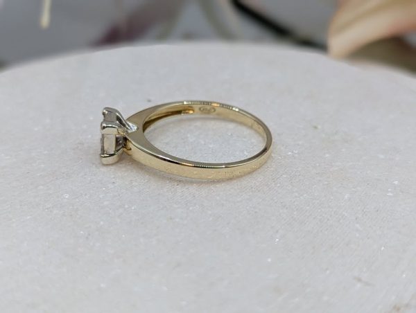 Valuated Ladies 9CT Yellow and White Gold Diamond Set Ring (3.12gms) - BP352406 - Image 5