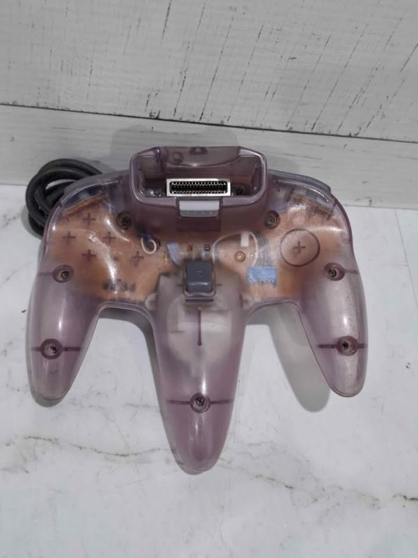 CLEAR PURPLE NINTENDO 64 CONTROLLER TW391645-7 - Image 9