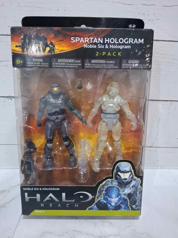 SPARTAN HOLOGRAM NOBLE SIX AND HOLOGR FIGURE TW377468