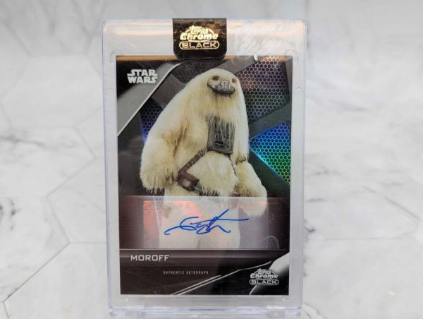 Topps Chrome Black Moroff Autograph Card - BP390994-4 - Image 2