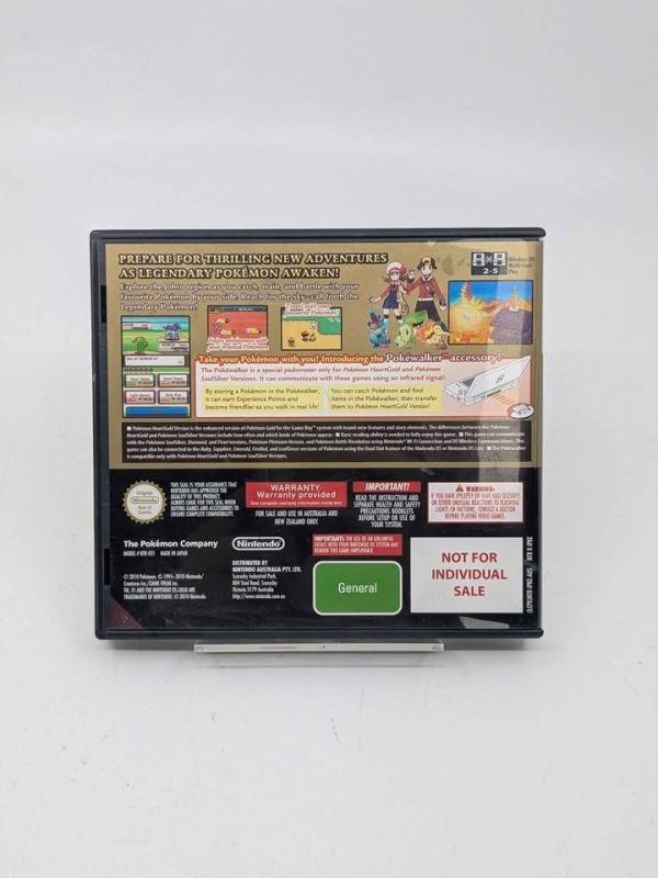 NintendoDS Pokemon HeartGold Version Game - BL390725 - Image 6