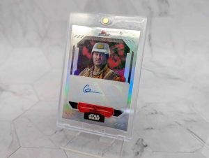 Topps Finest Star Wars Joplin Sibtain as Brasso Autograph Card - BP390993-12