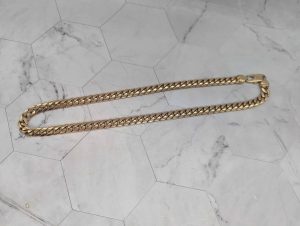 9ct Yellow Gold Curblink Chain (74.6gms) - BP393705