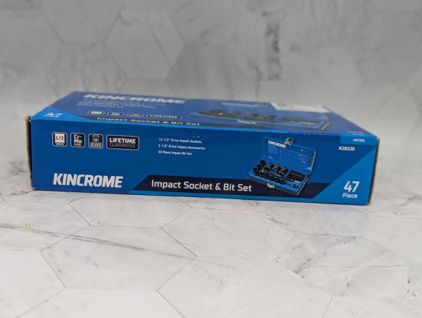 Sealed Kincrome 47pce Impact Socket & Bit Set - BP392407 - Image 4