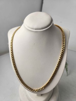LADIES 14CT YELLOW GOLD NECKLACE #GN370813