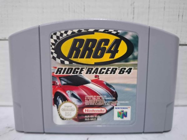 RR64 RIDGE RACER NINTENDO GAME *NO MANUAL* TW391645-29 - Image 15