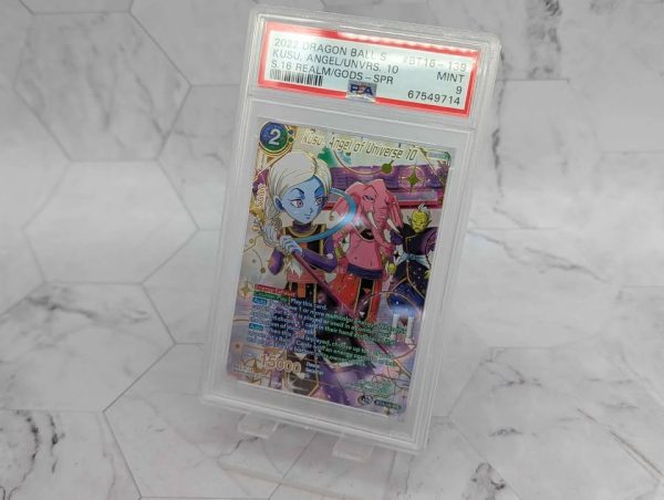 PSA Graded 2022 Dragon Ball Kusu, Angel of Universe 10 Card (Mint 9) - BP390991-3