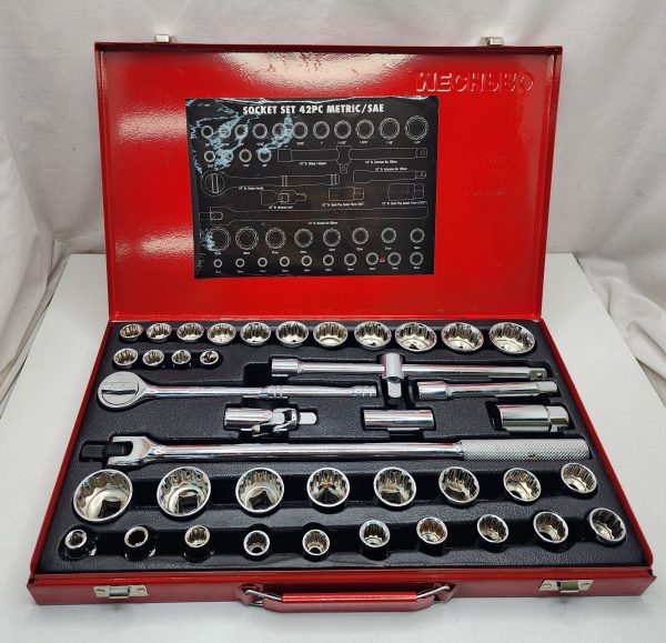 Mechpro 42PC Metric/SAE Socket Set - IP394378 - Image 3