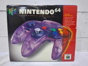 CLEAR PURPLE NINTENDO 64 CONTROLLER TW391645-7