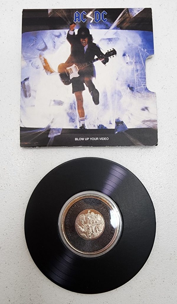 Set of 4 ACDC Uncirculated Collectable C0ins - IP390348 - Image 16
