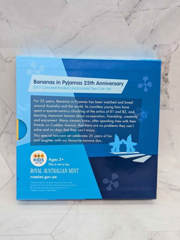 Bananas in Pajamas 25 Years 2017 Uncirculated 2-Coin Set - BP392934 - Image 2