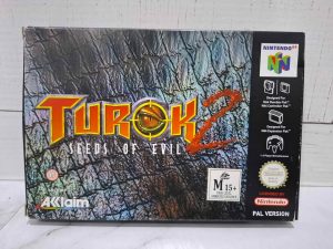 TUROK 2 - SEEDS OF EVIL NINTENDO GAME *NO MANUAL* TW388806-29