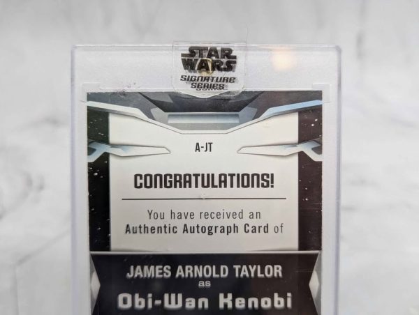 Topps Star Wars James Arnold Taylor as Obi-Wan Kenobi Autograph Card - BP390993-4 - Image 6