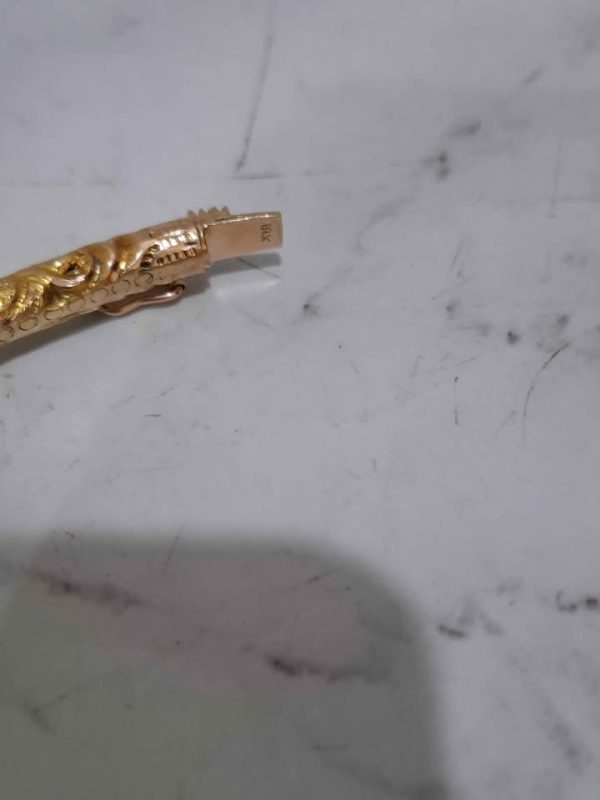 14CT YELLOW GOLD PATTERNED NECKLACE TW389335 - Image 14