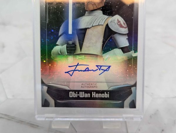 Topps Star Wars James Arnold Taylor as Obi-Wan Kenobi Autograph Card - BP390993-4 - Image 4