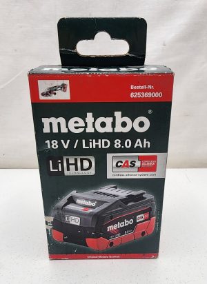 Metabo 18V 8.0Ah Battery - IP394376