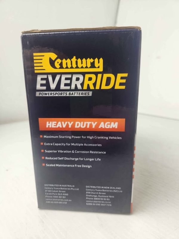 CENTURY BATTERY GYZ20HL IN BOX #GN394078 - Image 2