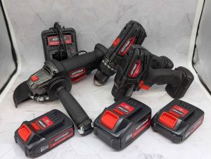 Katana 7 Pce 18V Grinder, Drill, Impact Driver Kit - BP395037