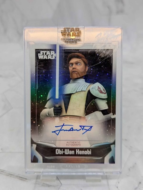 Topps Star Wars James Arnold Taylor as Obi-Wan Kenobi Autograph Card - BP390993-4 - Image 2