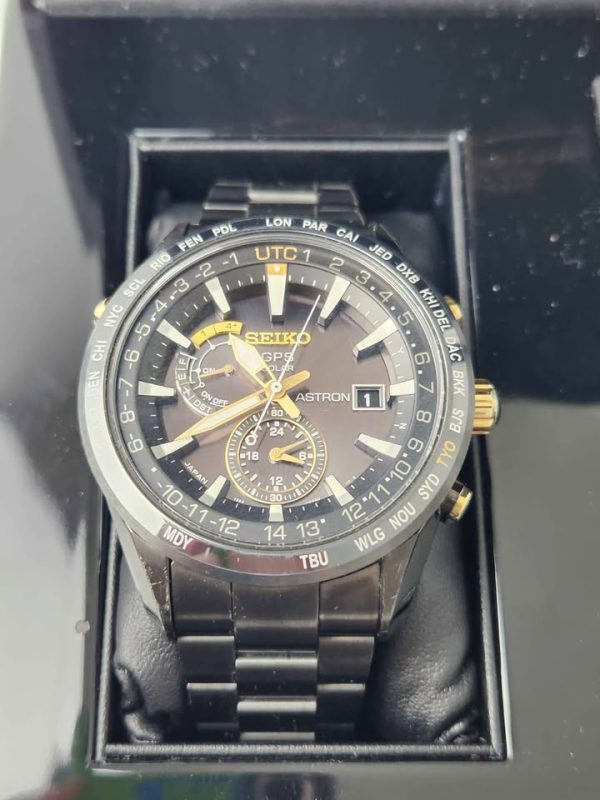 SEIKO ASTRON KINTARO HATTORI WATCH IN BOX #GN391868 - Image 7