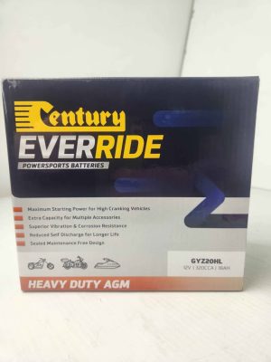 CENTURY BATTERY GYZ20HL IN BOX #GN394078