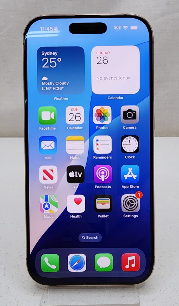 Apple iPhone 16 Pro 128GB 'Desert Titanium' w Charger & Case - IP393808 - Image 2