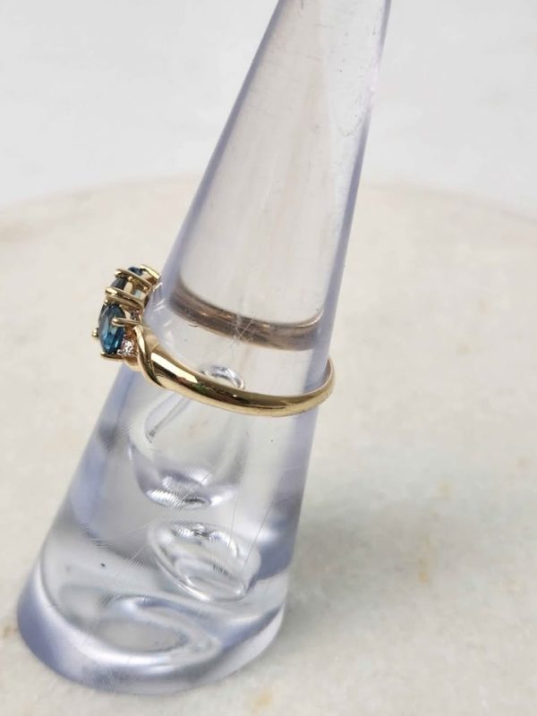9CT YELLOW GOLD RING #GN390850 - Image 2