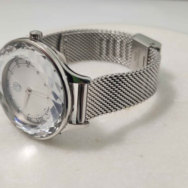 LADIES SILVER SWAROVSKI WATCH #GN367667 - Image 4