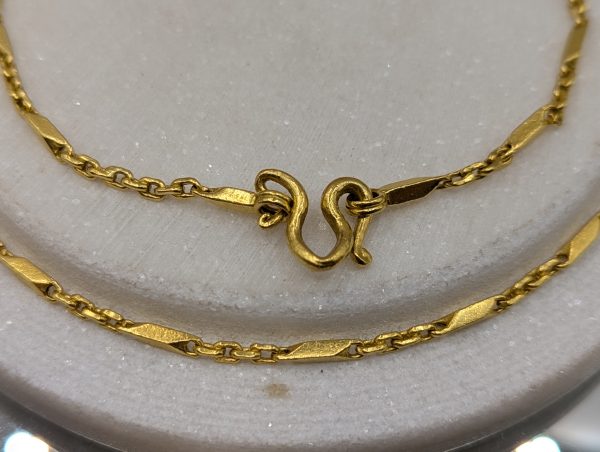 Unisex 23CT Yellow Gold Milano Rope Chain Necklace (27.8gms) - BP392914 - Image 2