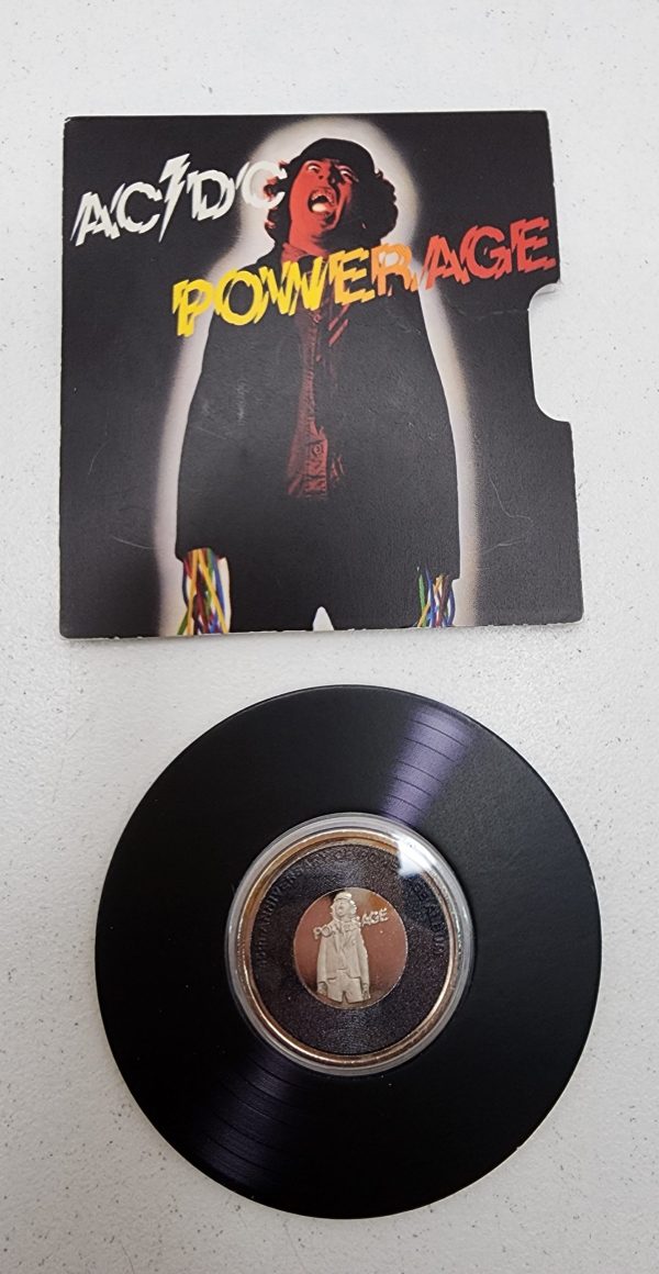 Set of 4 ACDC Uncirculated Collectable C0ins - IP390348 - Image 14
