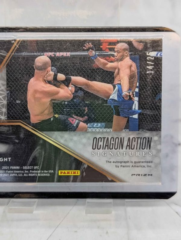 Panini Rookie Select 2021 UFC Heavyweight Ciryl Gane Autograph Card (14/25) - BP391095 - Image 7