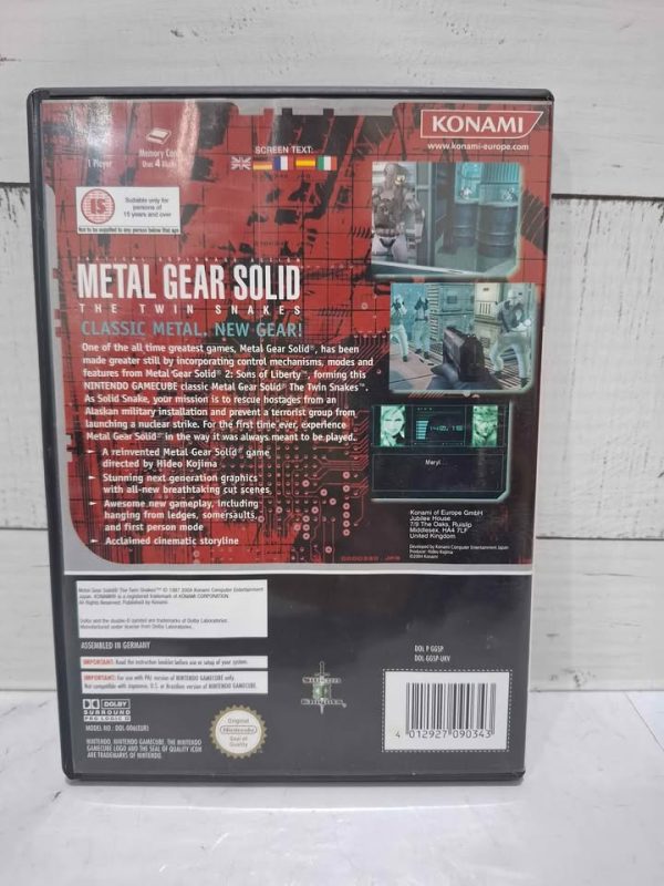 METAL GEAR SOLID NINTENDO GAME TW391645-36 - Image 2