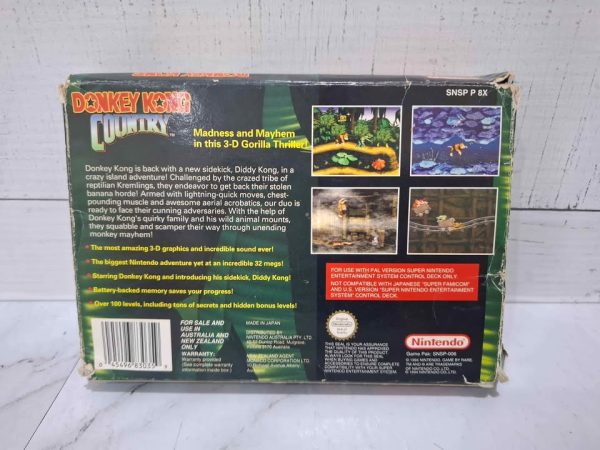 DONKEY KONG COUNTRY NINTENDO GAME *NO MANUAL* TW391645-27 - Image 12