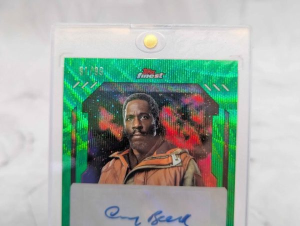 Topps Finest Star Wars Gary Beadle as Clem Andor Autograph Card (91/99) - BP390993-8 - Image 3