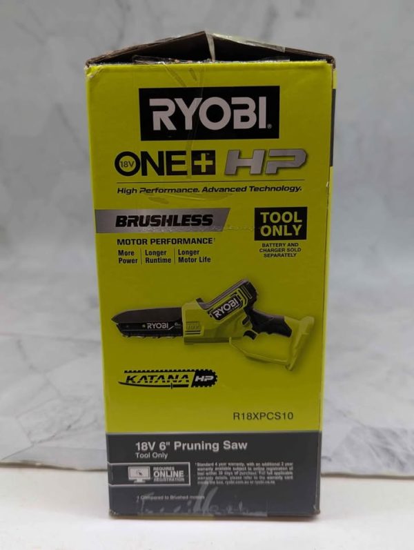 Ryobi 18V ONE+ HP 6" Pruning Saw Skin-Only (R18XPCS10) - BP390083 - Image 2