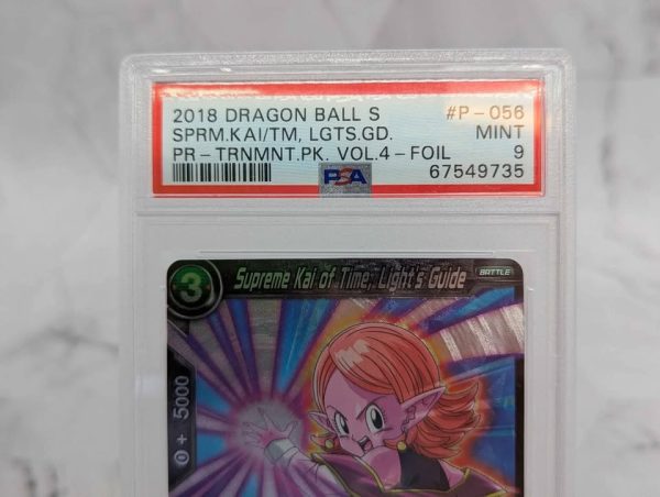 PSA Graded 2018 Dragon Ball Supreme Kai of Time, Light's Guide Card (Mint 9) - BP390991-4 - Image 3