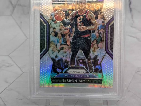 PSA Graded 2018 Panini Prizm LeBron James Dominance Card (Mint 9) - BP391383 - Image 4