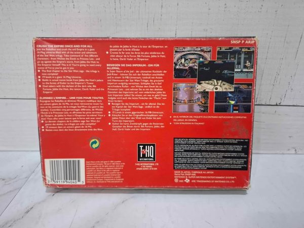 STARWARS -RETURN OF TH JEDI NINTENDO GAME *NO MANUAL* TW391645-35 - Image 13