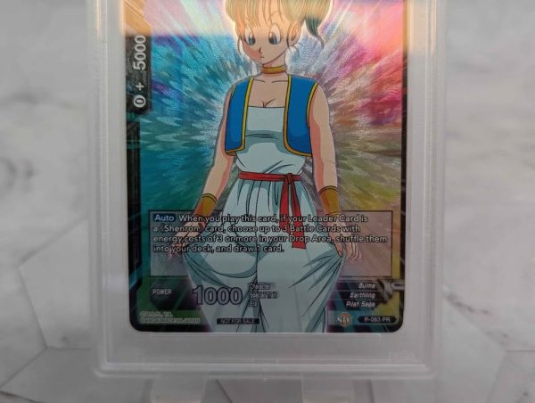 PSA Graded 2018 Dragon Ball Dangerous Journey Bulma Card (Gem Mint 10) - BP390991-2 - Image 4