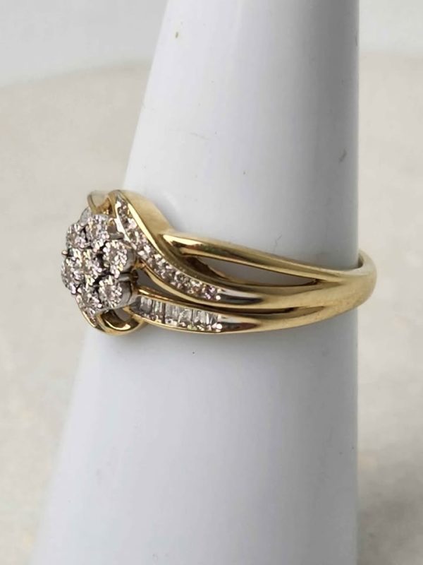 9CT YELLOW GOLD RING #GN390564 - Image 12
