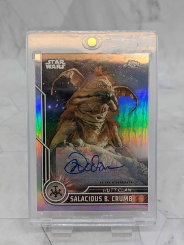 Topps Chrome Star Wars Mark Dodson as Salacious B. Crumb Autograph Card - BP390993-7 - Image 2