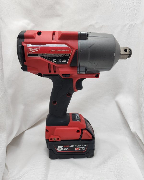 Milwaukee Impact Wrench M18 One Key w/ 5.0Ah - IP393551 - Image 4