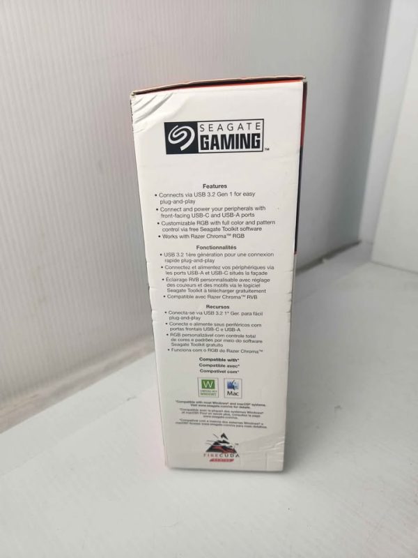 SEAGATE GAMING HARD DRIVE (1TB) #GN389876 - Image 9