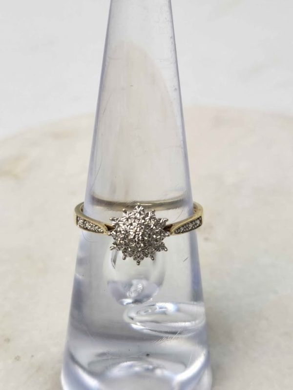 9CT YELLOW GOLD RING #GN390086 - Image 9