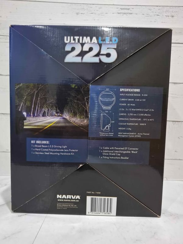 NARVA SPOT LIGHT ULTIMA LED 225  TW386016 - Image 3